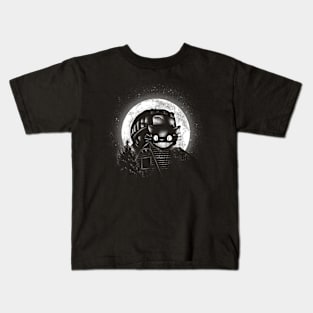 Moonlight Cat Kids T-Shirt